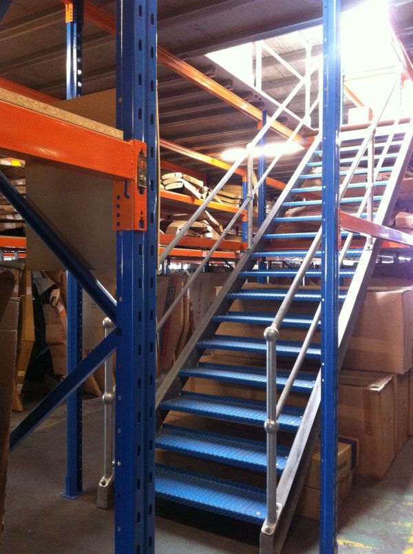 Mezz Steel Stairs Mezzanine Floors